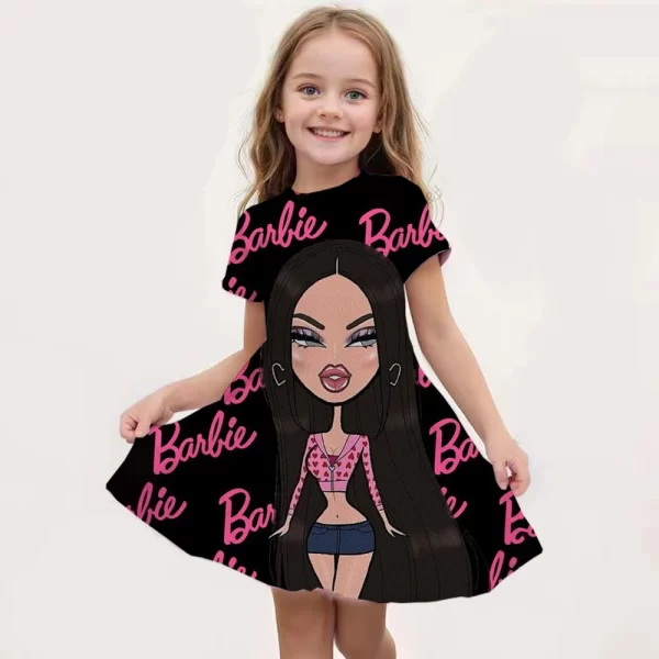 Barbie Dresses Girls Cute 3D Printed - Image 2