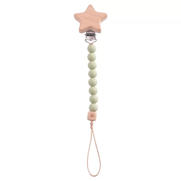 Baby Pacifier Flower Chain Beech Wood - Image 22