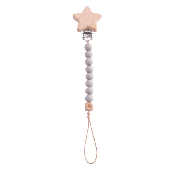 Baby Pacifier Flower Chain Beech Wood - Image 21