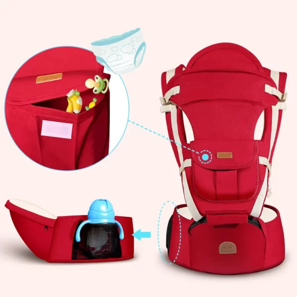 New Non-slip Ergonomic 3 In 1 Baby Carrier 0-48 Months - Image 3