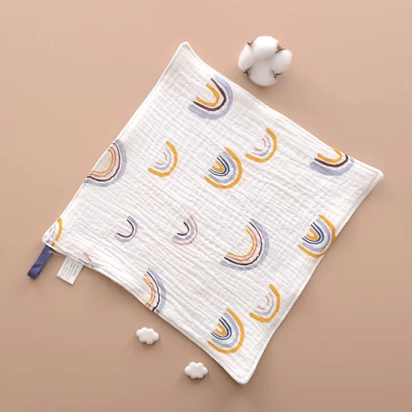 Muslin Cotton Burp Cloths - Image 11