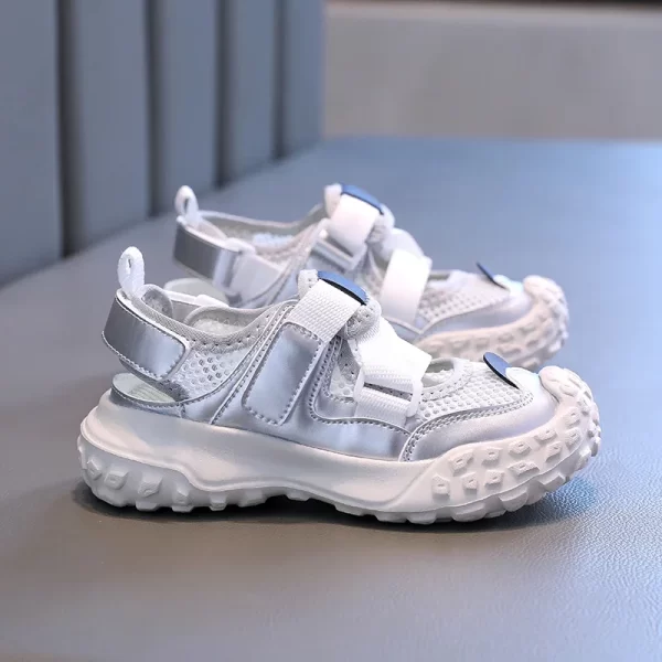 Children's Shoes Bowhead Hollowed-Out Sports Net