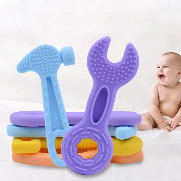 Baby Soft Silicone Teether BPA-Free - Image 3