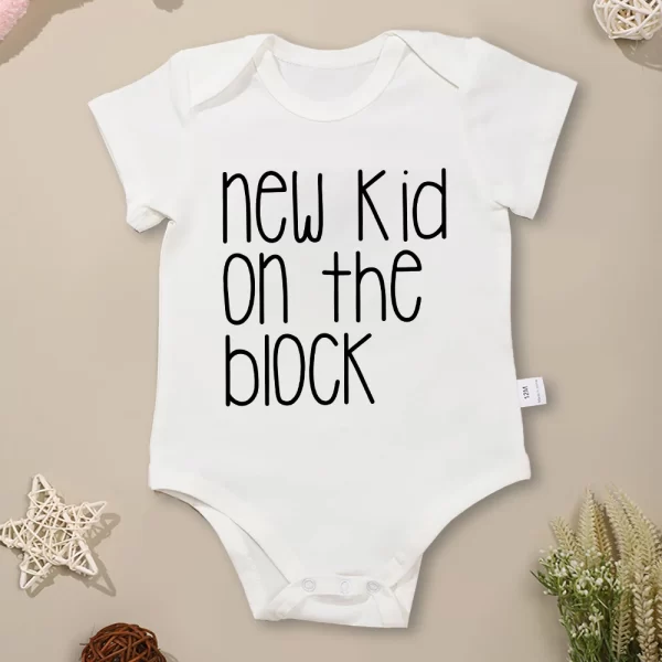 New Kid on the Block Cotton Onesies - Image 2