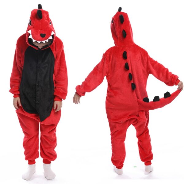 Animal Sleepwear Winter Onesies - Image 2