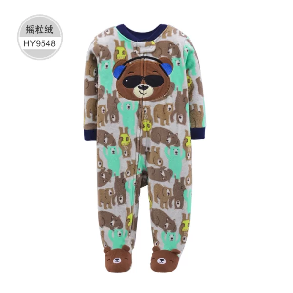 2023 Winter Warm Fleece Fleece Foot - Image 8
