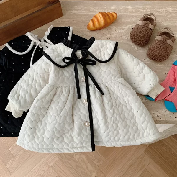 Girls Fleece Dresses Jacket Autumn/Winter - Image 2