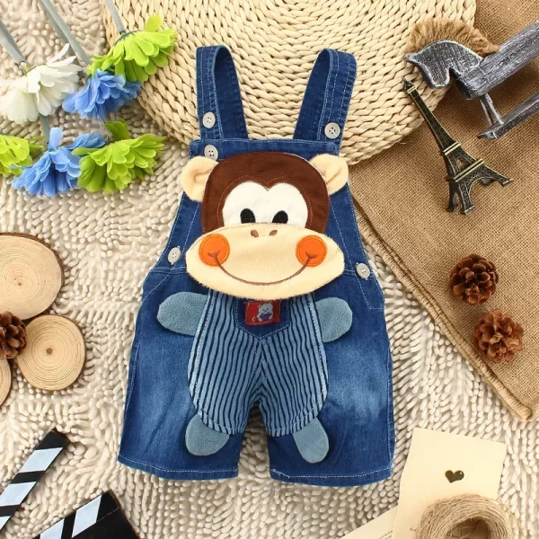 Cute Overall Jean Shorts - Image 14