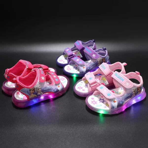 Frozen Priness Elsa Anna Children's Sandals