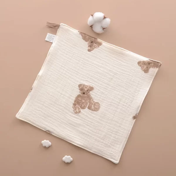 Muslin Cotton Burp Cloths - Image 6