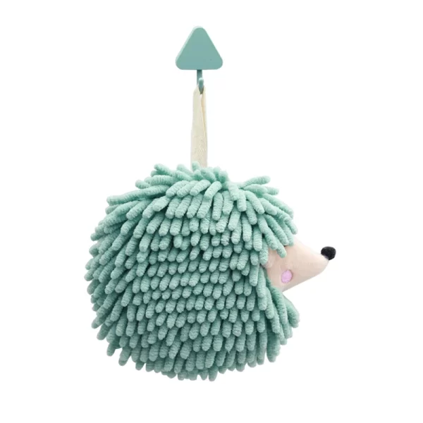 Hedgehog Chenille Hand Ball Soft Towels - Image 10
