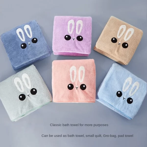 Thick Hooded Towels Children Pure Cotton - Image 4