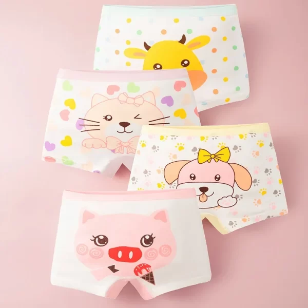 Cute Cotton Girl's Boxer Briefs - Image 10
