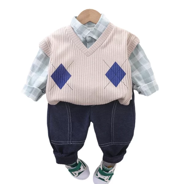 Toddler Boys Cute Fall 3pc Outfits