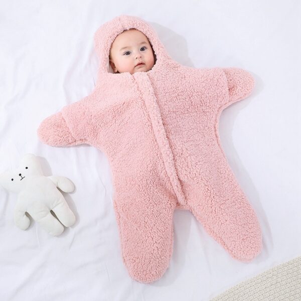 Soft Fleece Starfish Infant Sleepsack - Image 8