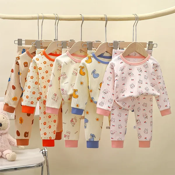 Children's PJ's Long Sleeve Cotton - Image 2