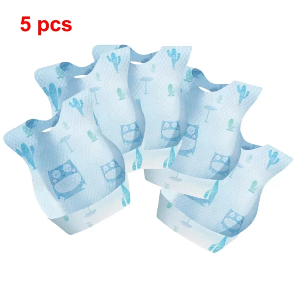 Disposable Waterproof Bib 5pk Baby Accessories - Image 13