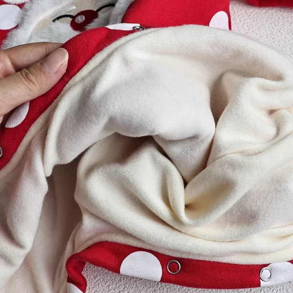 Cute Christmas Baby Santa Claus Rompers - Image 5
