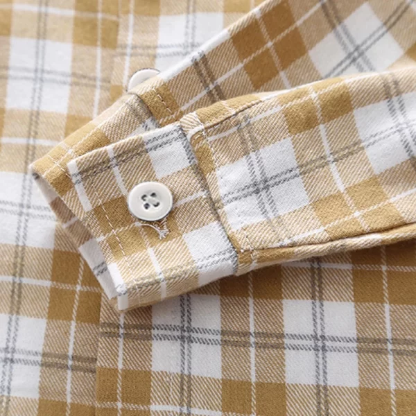 Toddler Infant Boy Long Sleeve Cotton Shirt - Image 6