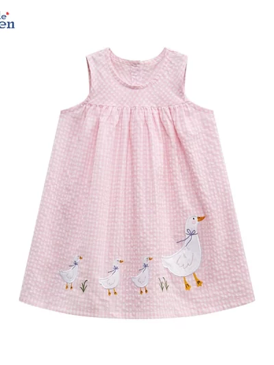 Little Maven 2024 Summer Dress Girls