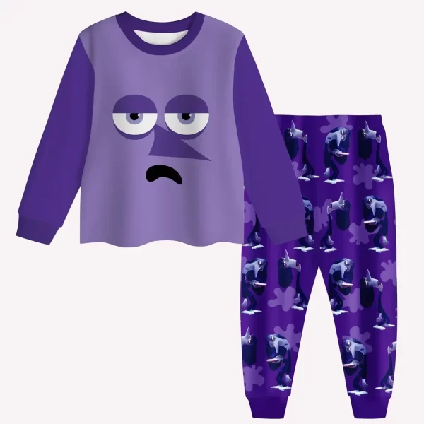 2pcs Disney Inside Out 2 Long Sleeved Pajamas - Image 10