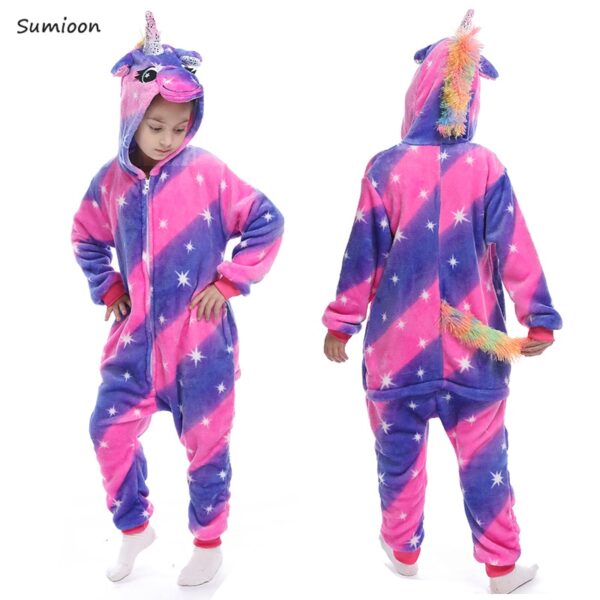 Animal Sleepwear Winter Onesies - Image 7