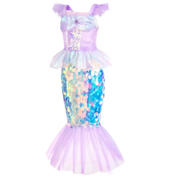 Children's Mermaid Costumes Sequined - Image 4
