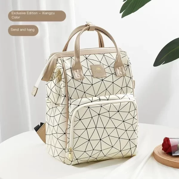 AIBEDILA Mommy Bag Waterproof Large Capacity Fashionable - Image 8
