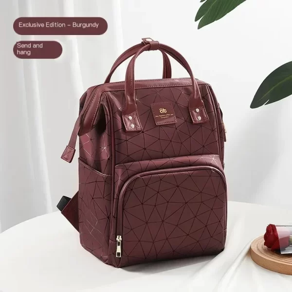 AIBEDILA Mommy Bag Waterproof Large Capacity Fashionable - Image 12