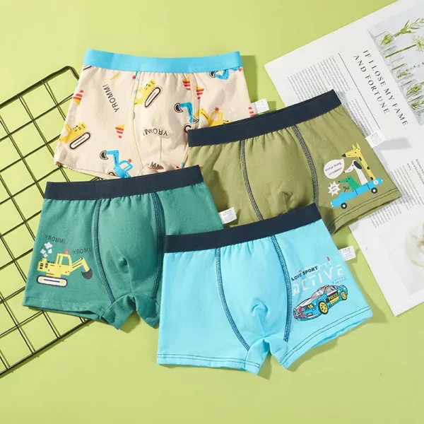 Boy's Cotton Boxer Briefs - Image 6