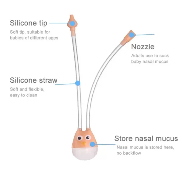 Dr.isla Newborn Baby Nasal Aspirator - Image 4