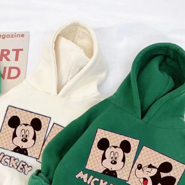 Children's Plush Mickey Hoodie - Image 4