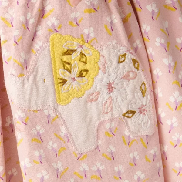 Little Maven Girl's Cotton Dress - Image 2