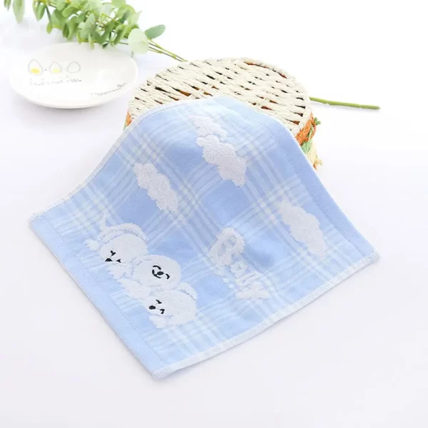 Cute Cartoon Bear Hand Towel Soft Cotton Kids - Image 11