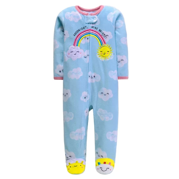 2023 Winter Warm Fleece Fleece Foot - Image 9