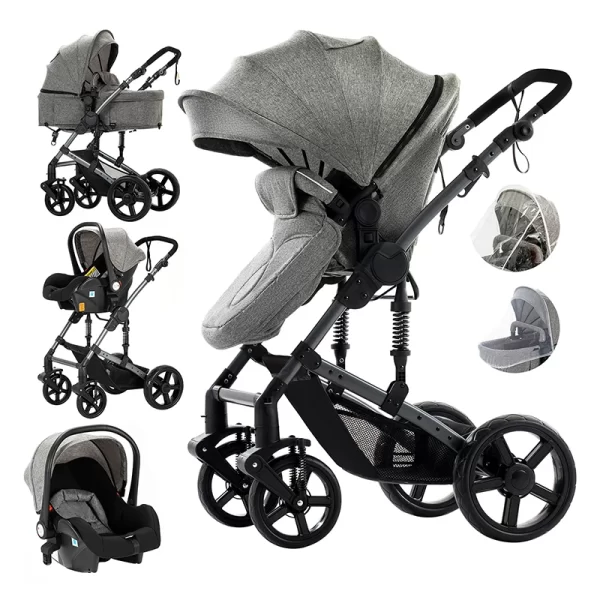 2 in 1 Comfort Baby Stroller/Pram