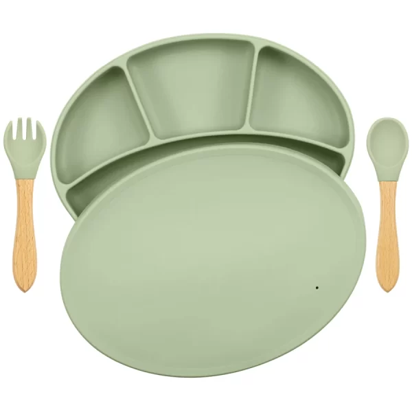 Silicone Suction Feeding Children's Tableware BPA - Image 11