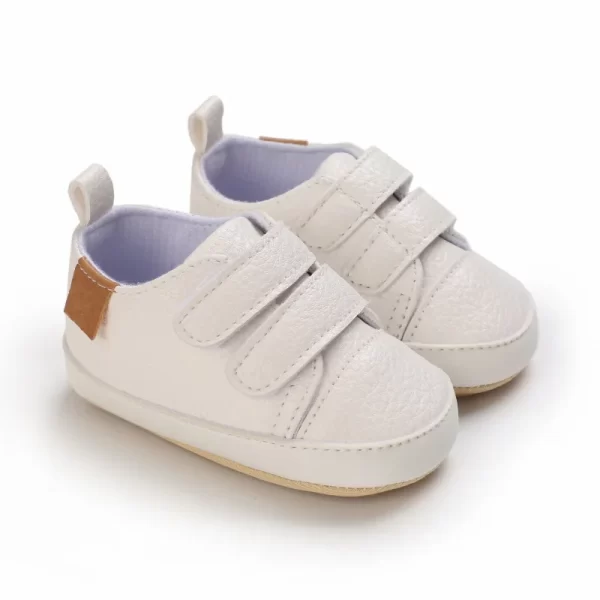 Retro Leather Shoes Multicolor - Image 5