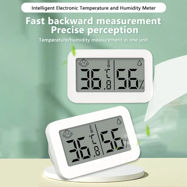 Mini Electronic Temperature And Humidity Meter - Image 2