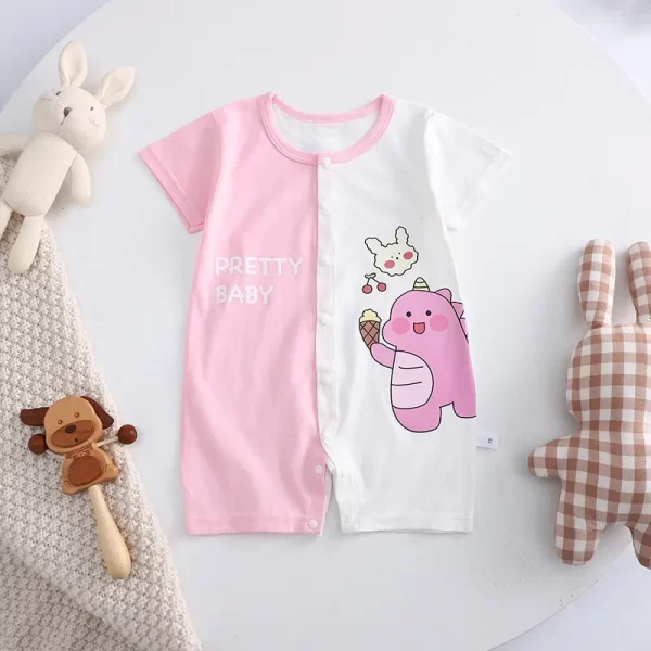 Cute Baby Cotton Bodysuit Romper - Image 10