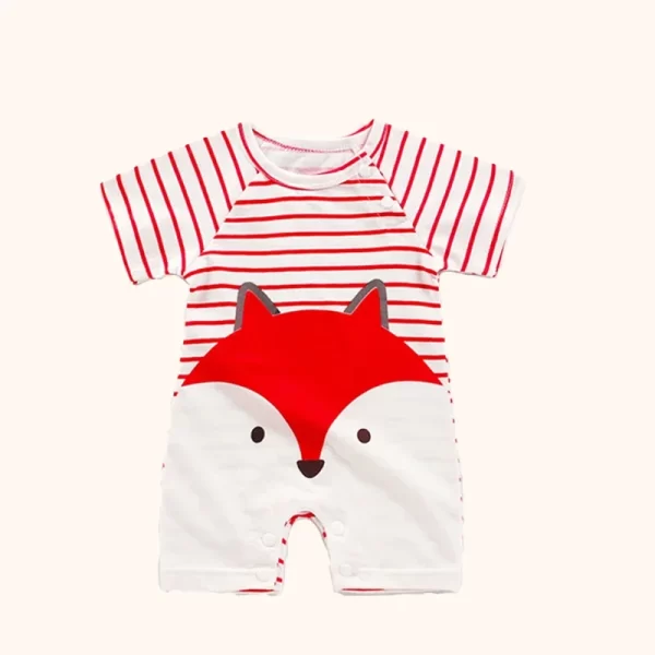 Cute Baby Cotton Bodysuit Romper - Image 4