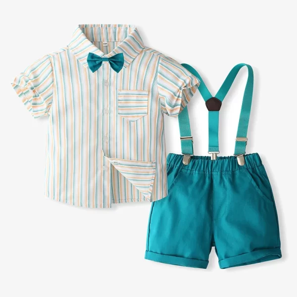 Boy's Dress Set w/Suspenders