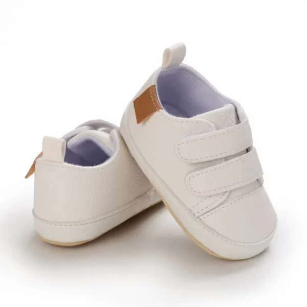 Retro Leather Shoes Multicolor - Image 9