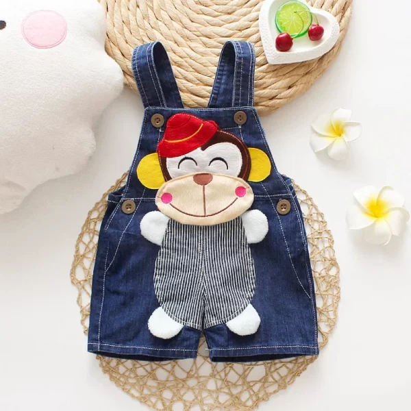 Cute Overall Jean Shorts - Image 13