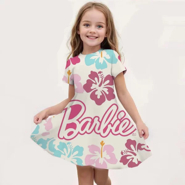 Barbie Dresses Girls Cute 3D Printed - Image 7