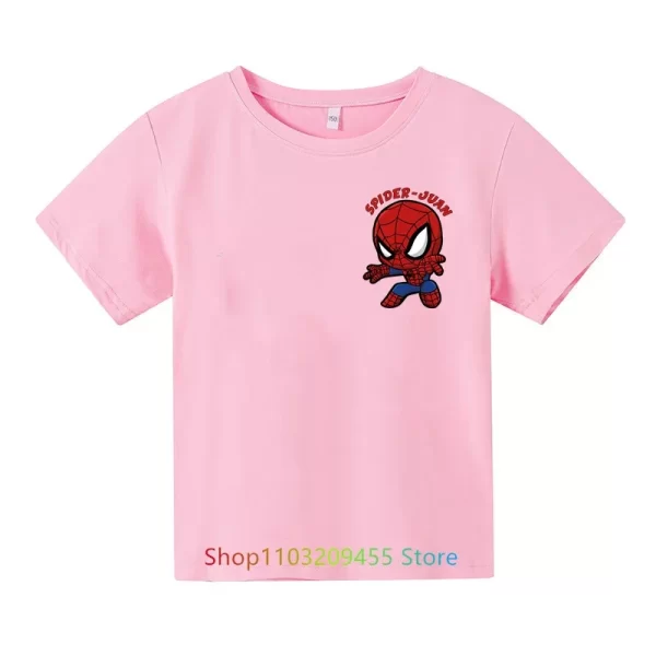 Kids Spiderman T-shirt - Image 5
