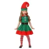 Green Elf Girl's Christmas Costume/Outfit - Image 6