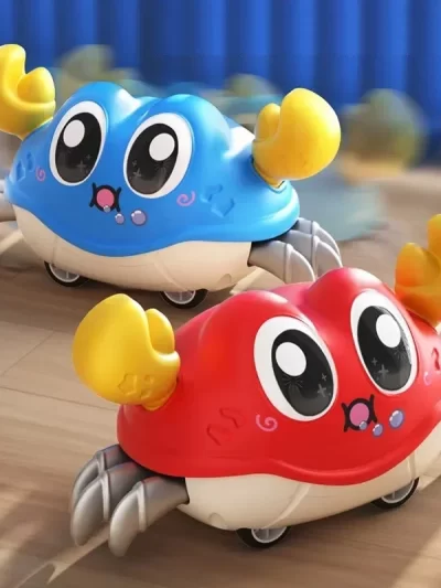 Crawling Crab Tummy Time Baby Sensory Toys