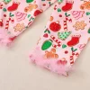 Toddler Girl's Christmas Pajamas Sets - Image 4