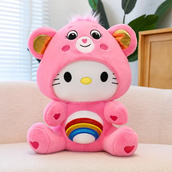 Hello Kitty Dressed as Care Bear Plush - Image 6